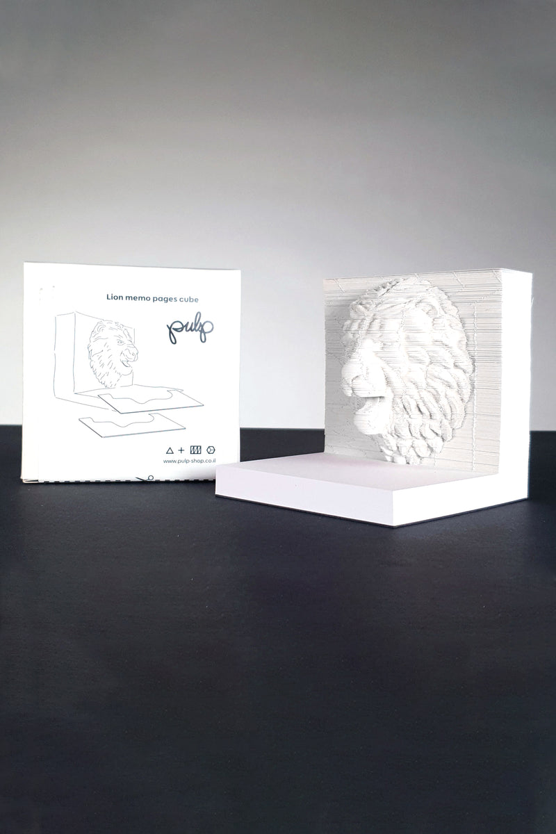 Innovative 3D Paper Object - Lion